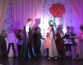 1-е подмосковные сборы в Звенигороде. Спектакль «Красавица и чудовище» (реж. Ян Косолапов)