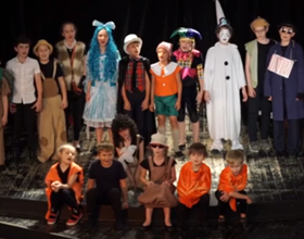 2-й городской театральный интенсив. Спектакль «Золотой ключик» (реж. Софья Куцерубова)