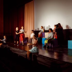 3-и подмосковные сборы в Звенигороде. Спектакль «Открой своё сердце» (реж. Софья Куцерубова)