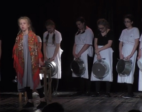 3-й городской театральный интенсив. Спектакль «Чехонте» (реж. Дарья Швыкова).