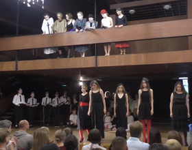 3-и подмосковные сборы. Спектакль «Трёхгрошовая опера» часть 2. (реж. Виктория Пучкова)